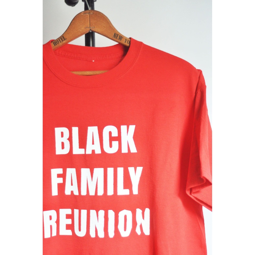 Vintage Black Family ReunionT-Shirt, Secondhand, Thrifted, Size XXLarge